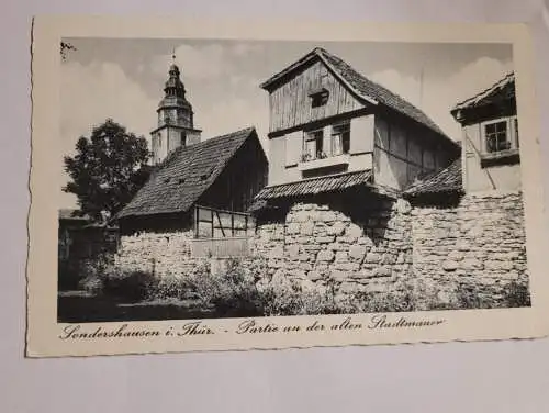 Sondershausen - Partie an der alten Stadtmauer