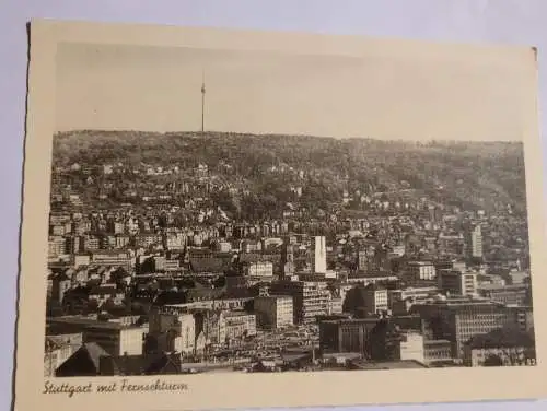 Stuttgart mit Fernsehturm