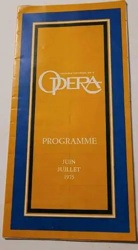 Opera Programme 1975