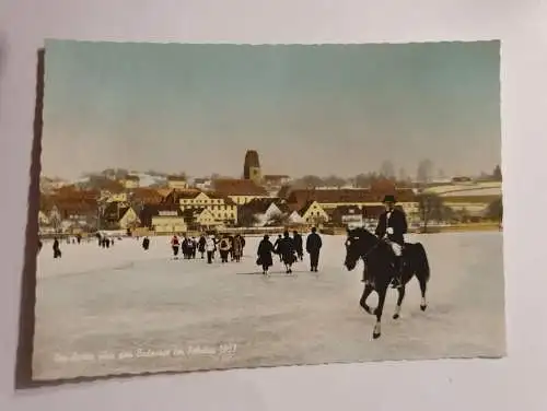 Der Reiterüber den Bodensee im Februar 1963