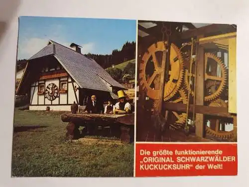 Die größte funktionierende Original Schwarzwälder Kuckucksuhr der Welt