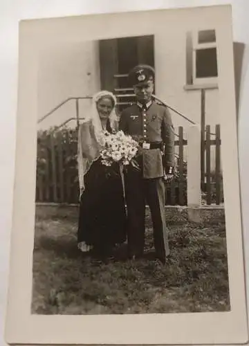 Wehrmacht Soldat mit Ehefrau