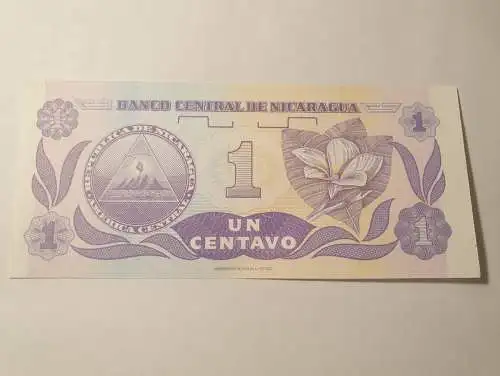 1 Centavos - Nicaragua