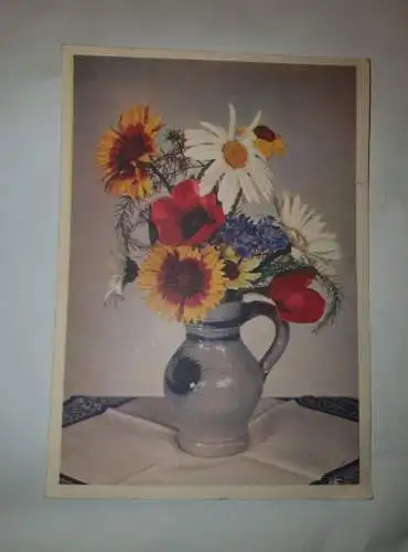 Alte Ansichtskarte - Blumen