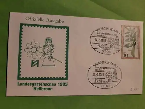 Offizielle Ausgabe - Landesgartenschau 1985 Heilbronn