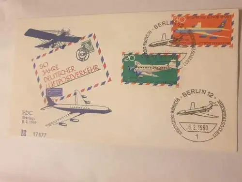 50 Jahre Deutscher Luftpostverkehr