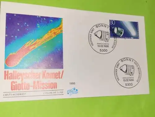 Halleyscher Komet Giotto Mission