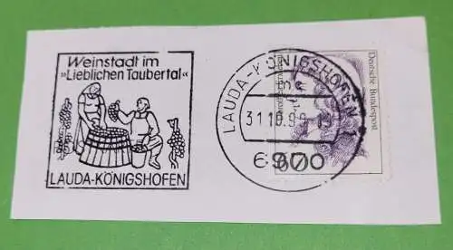 Stempel - Weinstadt im Lieblichen Taubertal - Lauda Königshofen