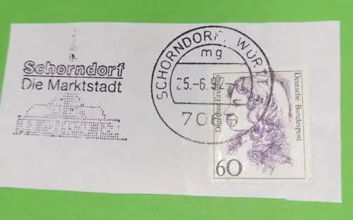 Stempel - Schorndorf - Die Marktstadt