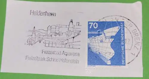 Stempel - Heidenheim - Freizeitbad Aquarena