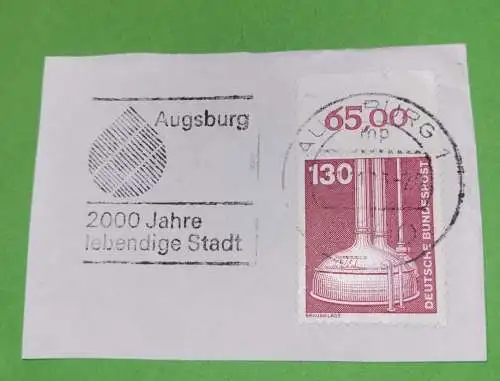 Stempel - Augsburg - 2000 Jahre lebendige Stadt