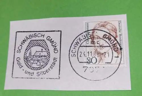 Stempel - Schwäbisch Gmünd - Gold und Silberstadt