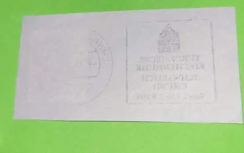 Stempel - Europäische Kirchenmusik Schwäbisch Gmünd 1989