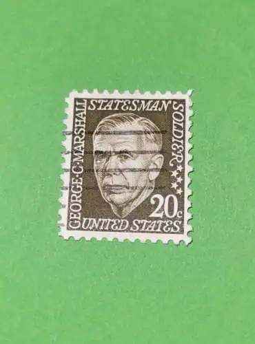 USA - 20 cents - Georg C. Marshall