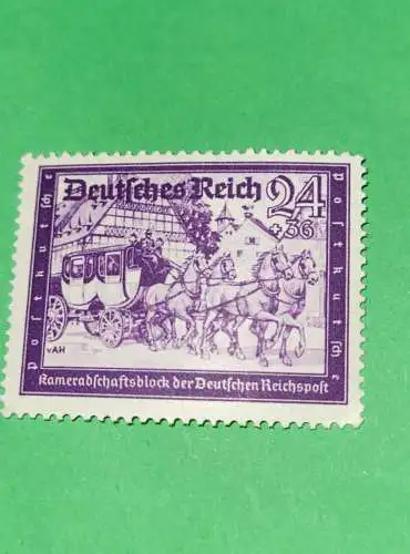 Deutsches Reich - Postkutsche 24 + 36