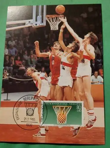 Für den Sport 1985 - Basketball