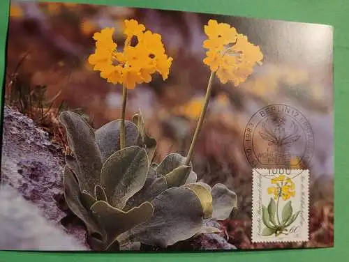 Wohlfahrtsmarken - Gefährdete Alpenblumen (2)