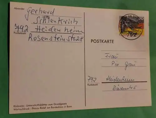 Stempel - Gingen an der Brenz 1974