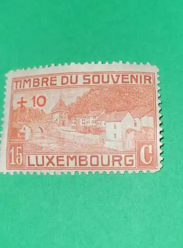 Luxembourg - Timbre du Souvenir - 15