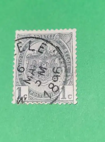 Belgien - 1 cent - Stempel 1895