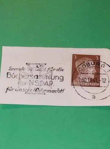 Stempel - Spende für die Büchersammlung ...