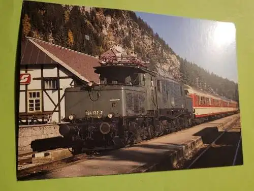 Güterzuglokomotive  - Sonderstempel Benedigt Express - Deggendorf