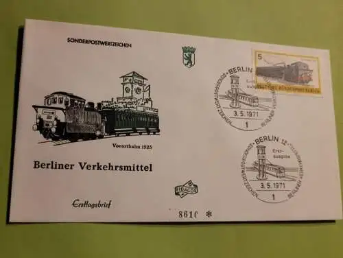 Berliner Verkehrsmittel - Vorortbahn 1925