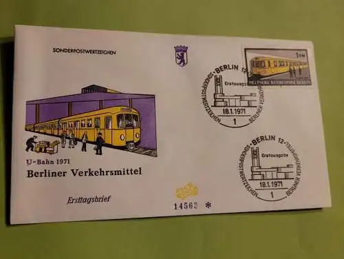 Berliner Verkehrsmittel - U-Bahn 1971 (2)