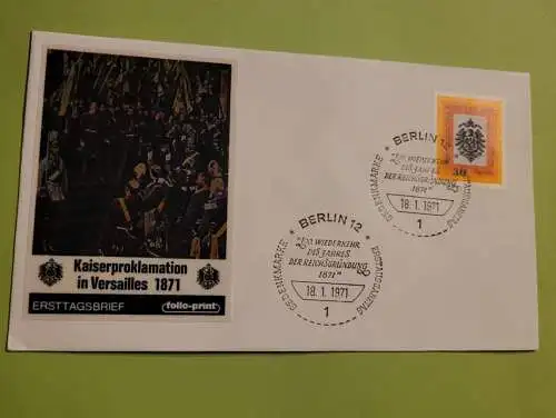 100 Jahre Reichsgründung