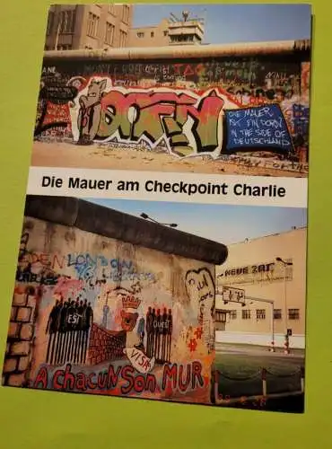 Berlin - Die Mauer am Checkpoint Charlie