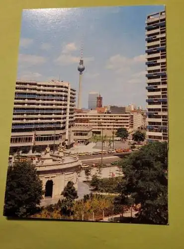 Berlin - Blick von der Leipziger Straße zum Stadtzentrum