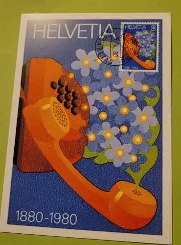 Schweiz - Telefon - Blumen