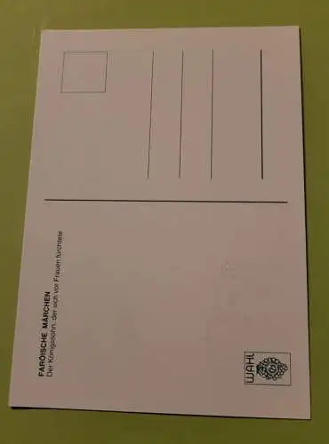 Färöische Märchen - Der Königssohn der sich vor Frauen fürchtete