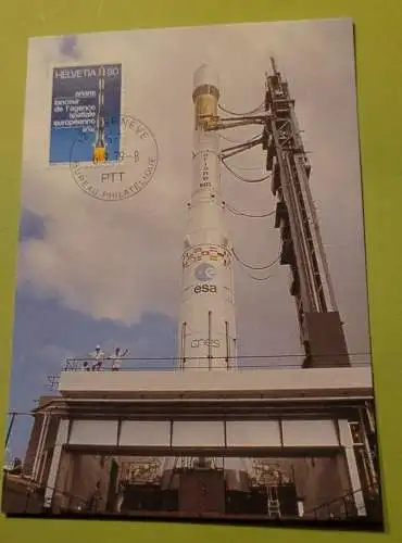 Schweiz - Ariane Rakete (2)