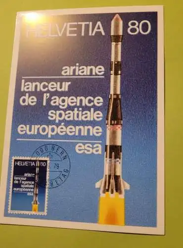 Schweiz - Ariane Rakete