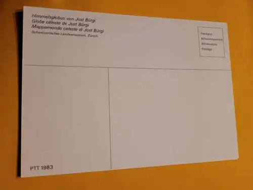 Himmelsglobus von Jost Bürgi