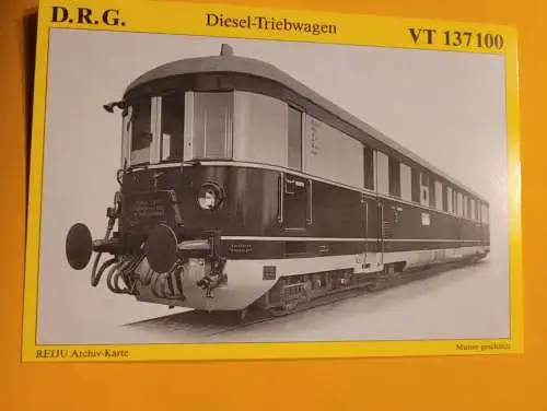 Diesel Triebwagen VT 137100