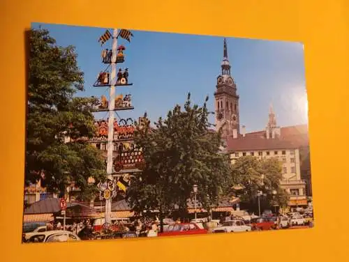 München - Viktualienmarkt mit Altem Peter