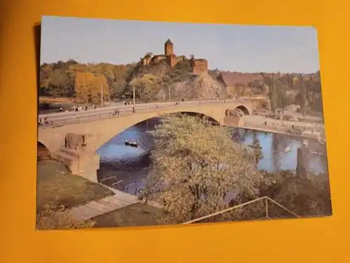 Saalebrücke und Burg Giebichenstein