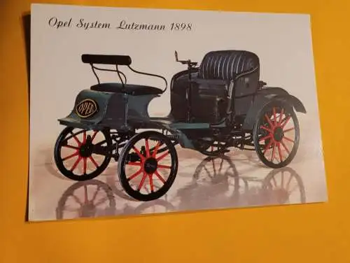 Opel System Lutzmann 1898