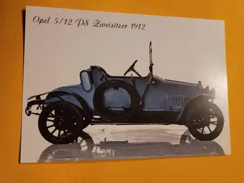 Opel 5/12 Ps Zweisitzer 1912