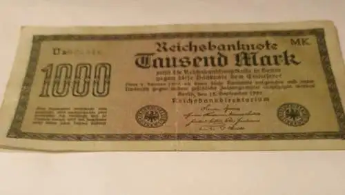 1000 Mark - 1922