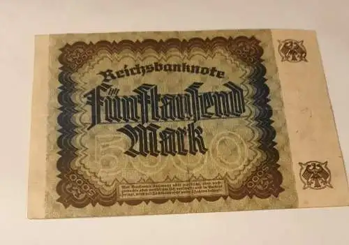 5000 Mark - 1922