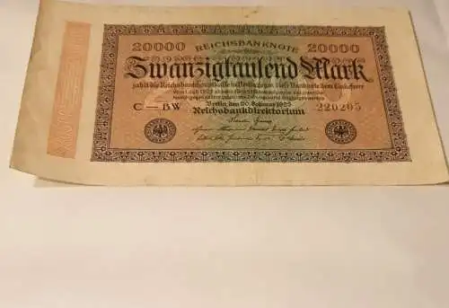 20.000 Mark - 1923