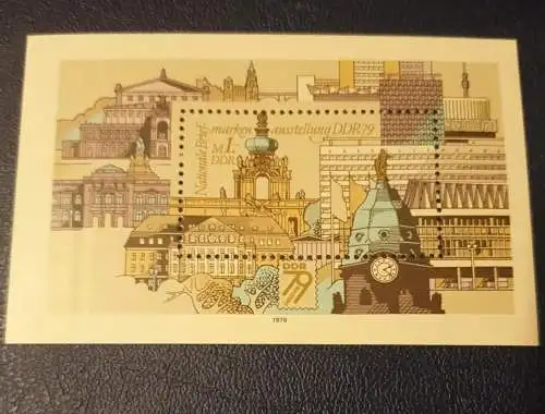 Nationale Briefmarkenausstellung DDR 1979