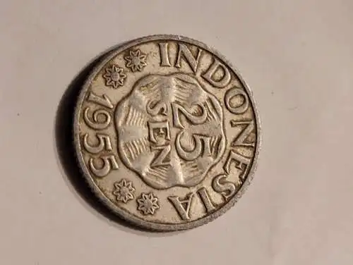 25 Cen - Indonesien 1955