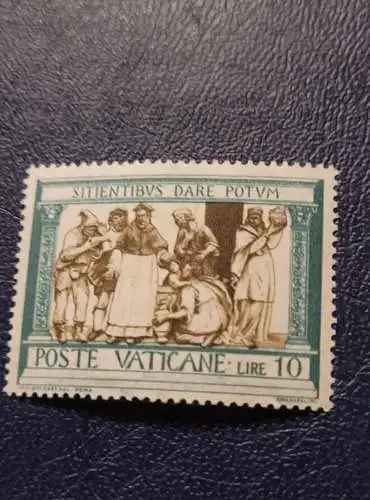 Poste Vaticane - Sitientibvs Dare Potvm - Lire 10