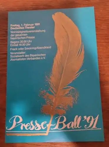 Deutsches Theater - Presseball 1991