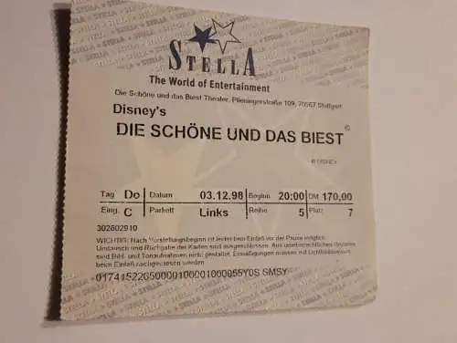 Stella - Die Schöne und das Biest - 1998