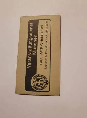 Veranstaltungsdienst München